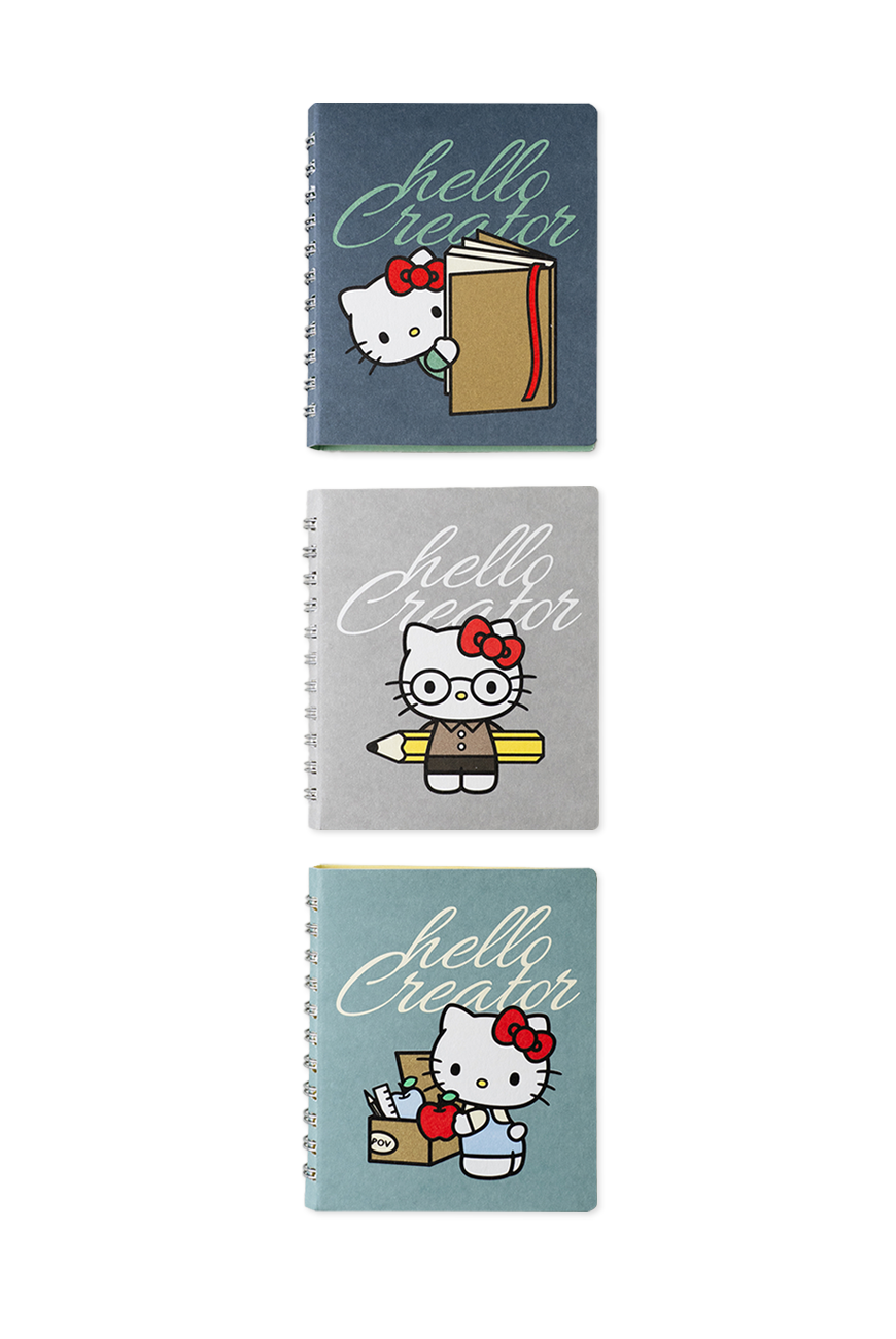 Hello Kitty 迷你口袋線圈筆記本