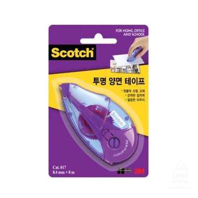 Scotch 透明雙面膠紙 017