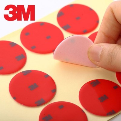 3M 圓形強力雙面膠貼(車用多尺寸)