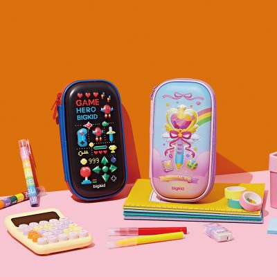 Big Kid 江南硬頂半型筆袋