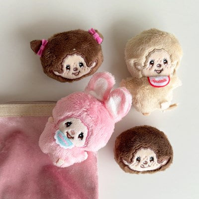Monchhichi 毛絨徽章扭蛋