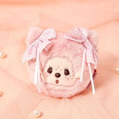 Monchhichi 臉型小袋鎖匙扣 - Tutu Collection - Monchhichi Girl