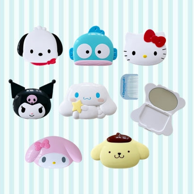 Sanrio 角色臉型鏡梳套裝