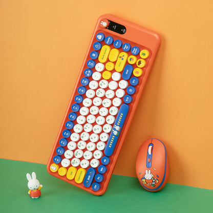 Miffy 無線多裝置配對鍵盤滑鼠套裝