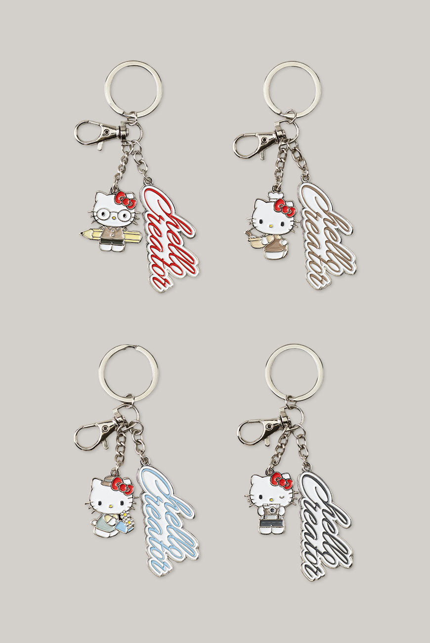 Hello Kitty 金屬鑰匙扣