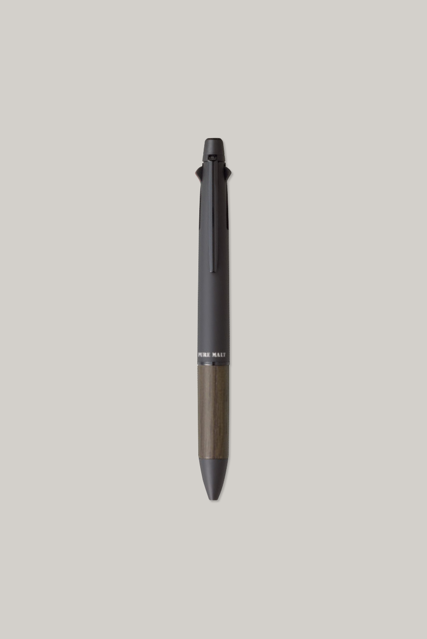 UNI Jetstream Pure Malt 4&1 多功能筆 0.7mm Black