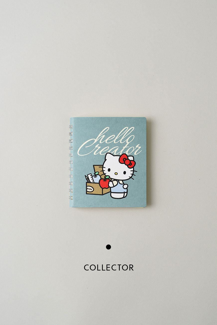 Hello Kitty 迷你口袋線圈筆記本