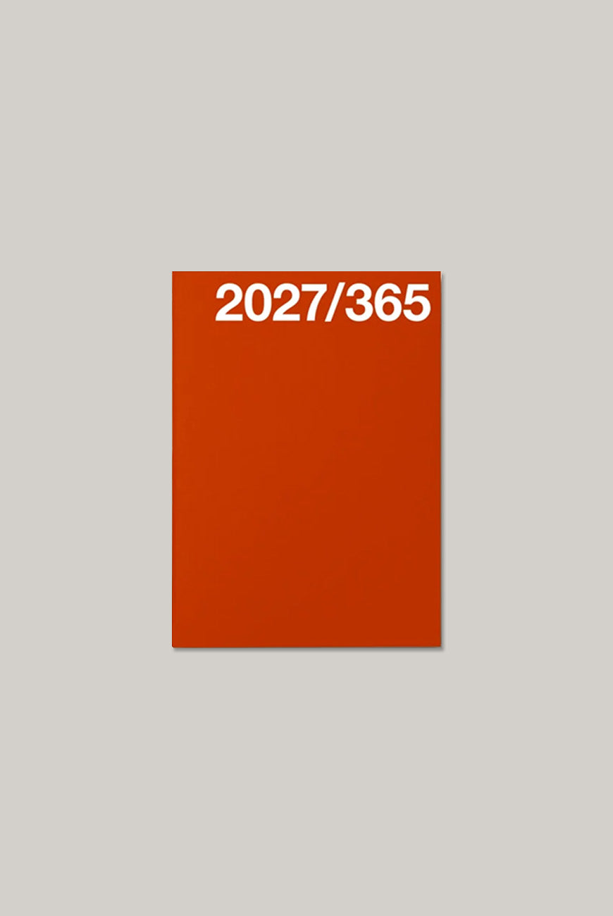 手帳 日記 Marjolein Delhaas 2027 Basic Planner 紅色 A6