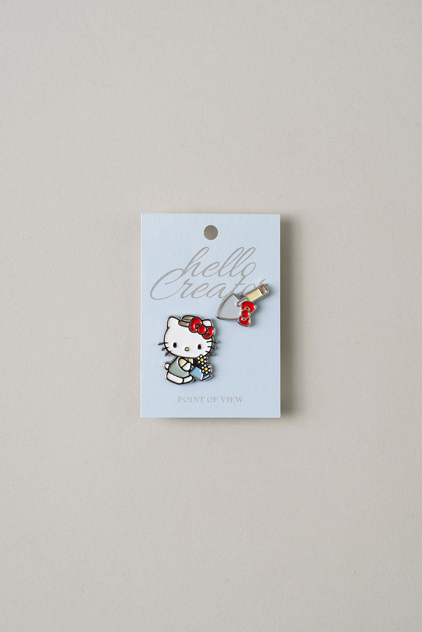 Hello Kitty 園丁造型徽章
