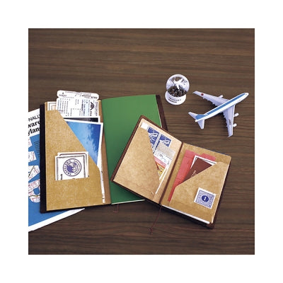 TRAVELER'S NOTEBOOK 牛皮文件夾