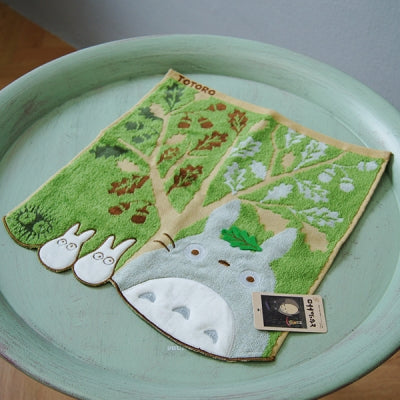 Totoro 與橡果樹毛巾
