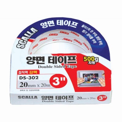 Scalla 強力雙面膠紙 DS-302（20mm × 20m）