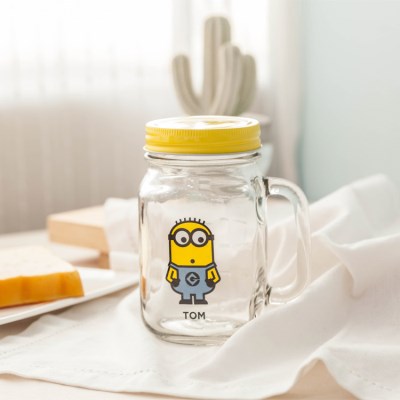 Minions 玻璃水杯 450ml