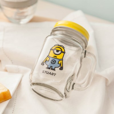 Minions 迷你兵團 玻璃杯 450ml（STUART）