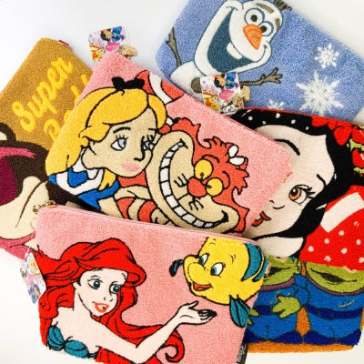 Disney 角色毛絨斜揹袋