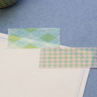 Houndstooth Check 千鳥格和紙膠帶