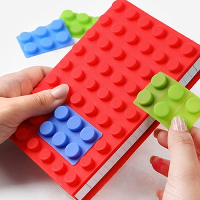 棒球暴龍藍色硬殼筆盒連紅色 Lego 日記本