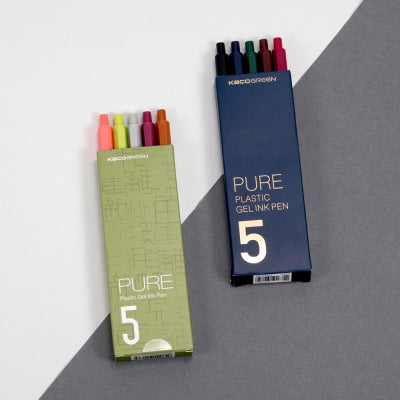 Pure Edition 五色筆套裝