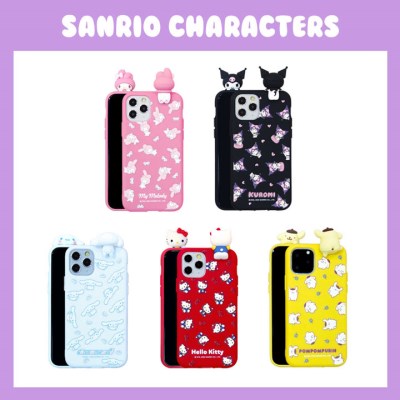 Sanrio 角色公仔彩色軟殼