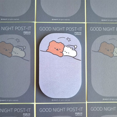 펌즈 Good Night 備忘貼 3款