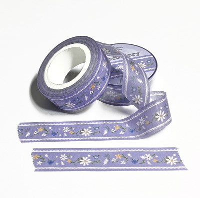 刺繡圖案和紙膠帶 3 款套裝