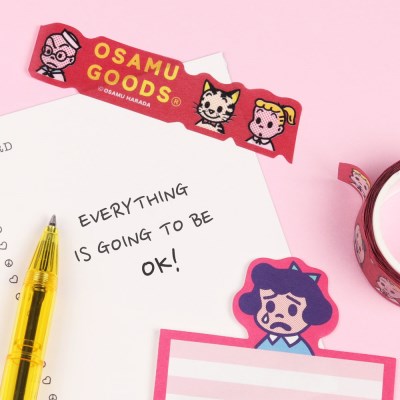 Osamu Goods 造型美紋膠紙（紅）