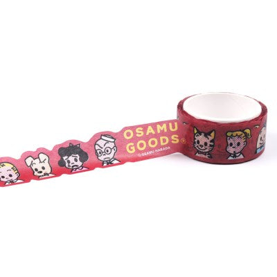 Osamu Goods 造型美紋膠紙（紅）