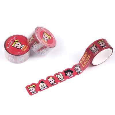 Osamu Goods 造型美紋膠紙（紅）