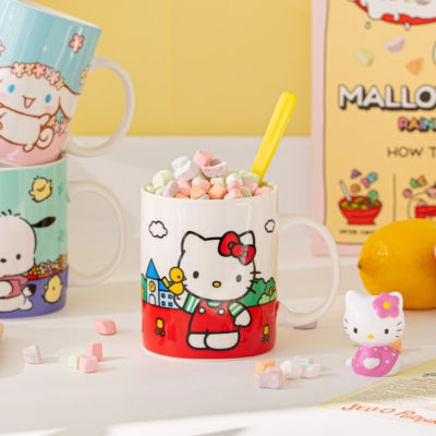 Sanrio 花朵陶瓷杯
