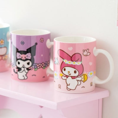 Sanrio 花朵陶瓷杯