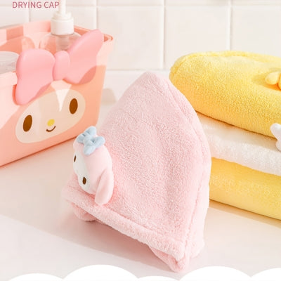 Sanrio 角色立體造型頭髮毛巾