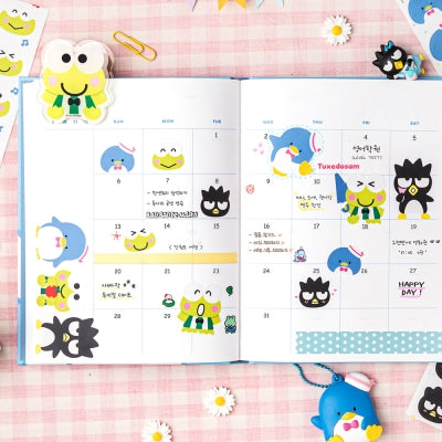 Sanrio 臉部捲裝貼紙 ver.2