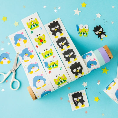 Sanrio 臉部捲裝貼紙 ver.2