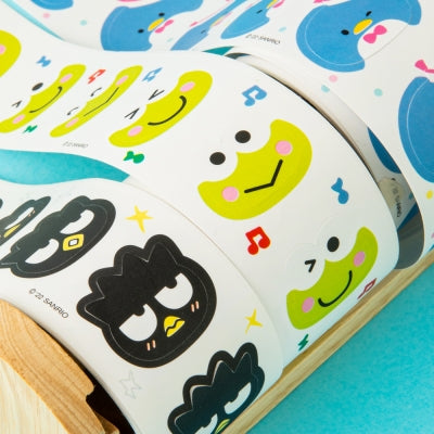Sanrio 臉部捲裝貼紙 ver.2