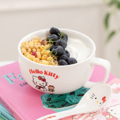 Sanrio 陶瓷穀物碗連匙套裝