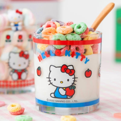 Hello Kitty 復古玻璃杯 3件套