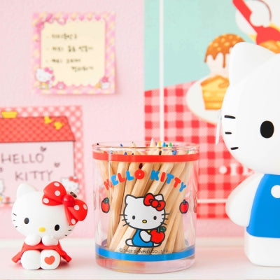 Hello Kitty 復古玻璃杯 3件套