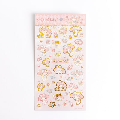 Sanrio 金色印章貼紙系列