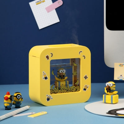 Minions 香蕉公仔加濕器（連 mood lamp）