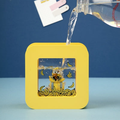 Minions 香蕉公仔加濕器（連 mood lamp）