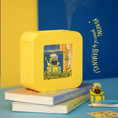 Minions 香蕉公仔加濕器（連 mood lamp）