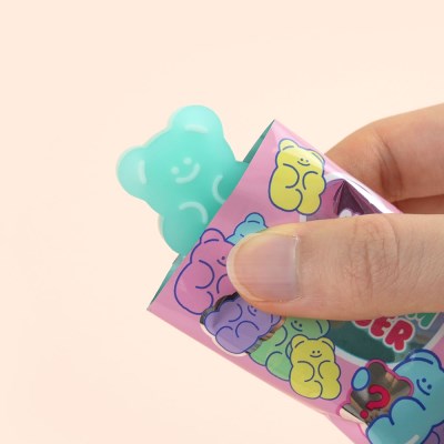 Pinkfoot 熊仔軟糖隨機擦膠