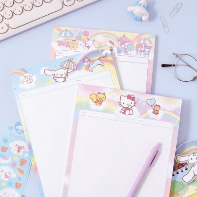 Sanrio 彩虹 B5 方格筆記本