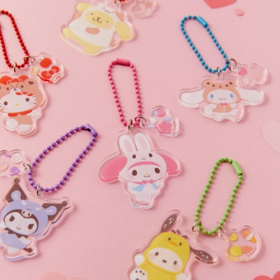 Sanrio Cosplay 透明鎖匙扣