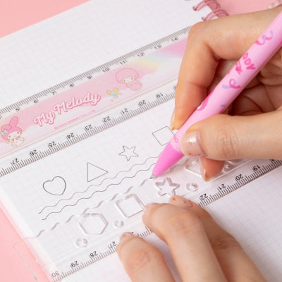 Sanrio 彩虹摺疊尺