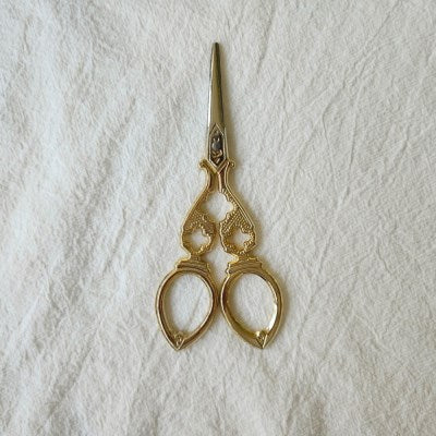 刺繡剪刀連皮革套