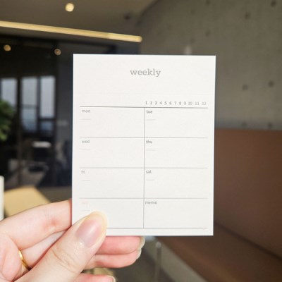 모뉴 黏貼便條紙補充裝（3 款）