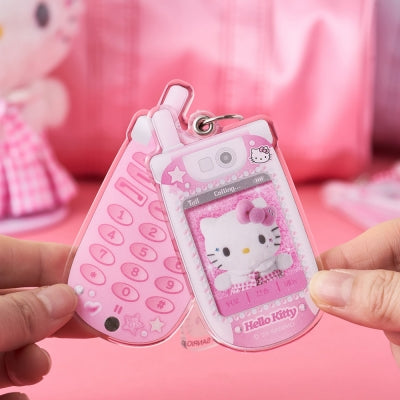 Hello Kitty 手機相片鎖匙扣