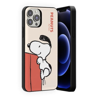 Snoopy Best Friends 緩衝卡片手機殼