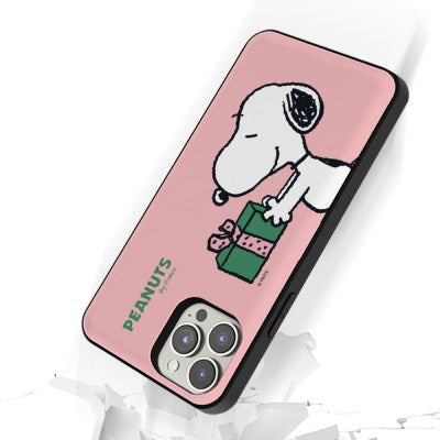 Snoopy Best Friends 緩衝卡片手機殼